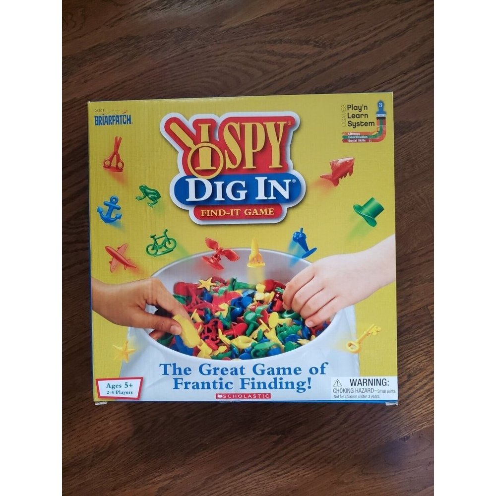 Briarpatch I Spy Dig In Game-, Multi (06101), BRAND NEW. SEALED